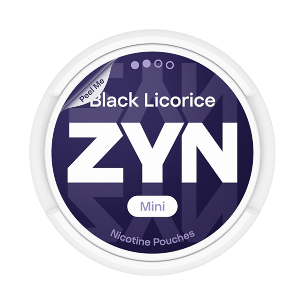 ZYN Black Licorice Mini can