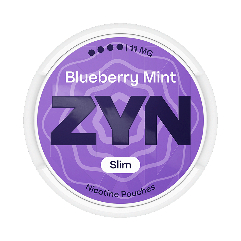 ZYN Blueberry Mint can