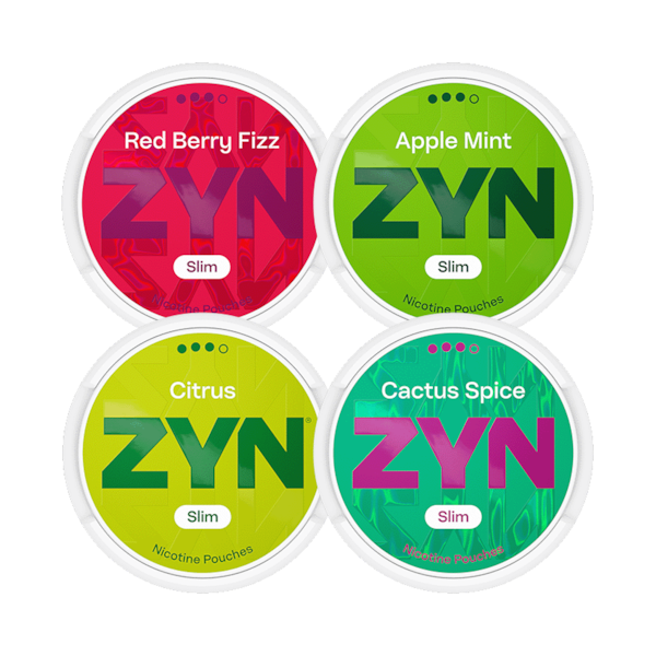 ZYN Slim Fruit and Berry S3 4-pack can
